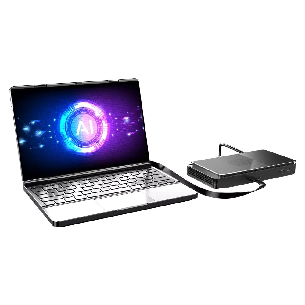 New 2025 Versio In stock! GPD DUO 13 Inch Dual Touch Screen AMD AI 9 HX 370 Processor 32GB RAM 1TB SSD Portable Business Laptop