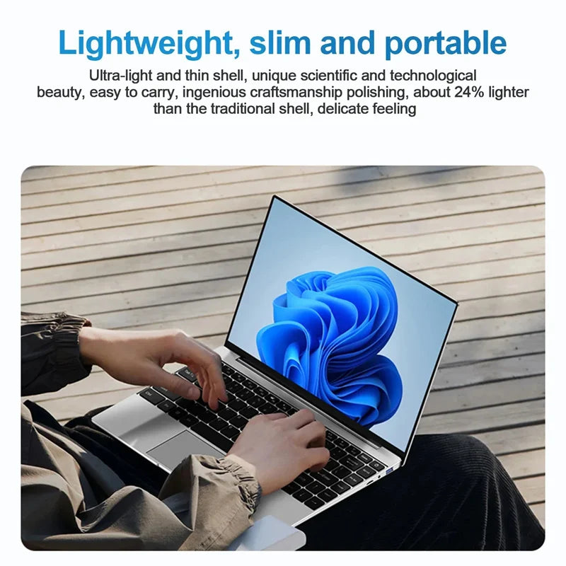 14.1" i7 Laptop Computer Windows 11 12GB DDR4 1TB 2TB SSD Intel Core i7 7500U 1920*1080 Office Study Notebook PC Laptop Computer
