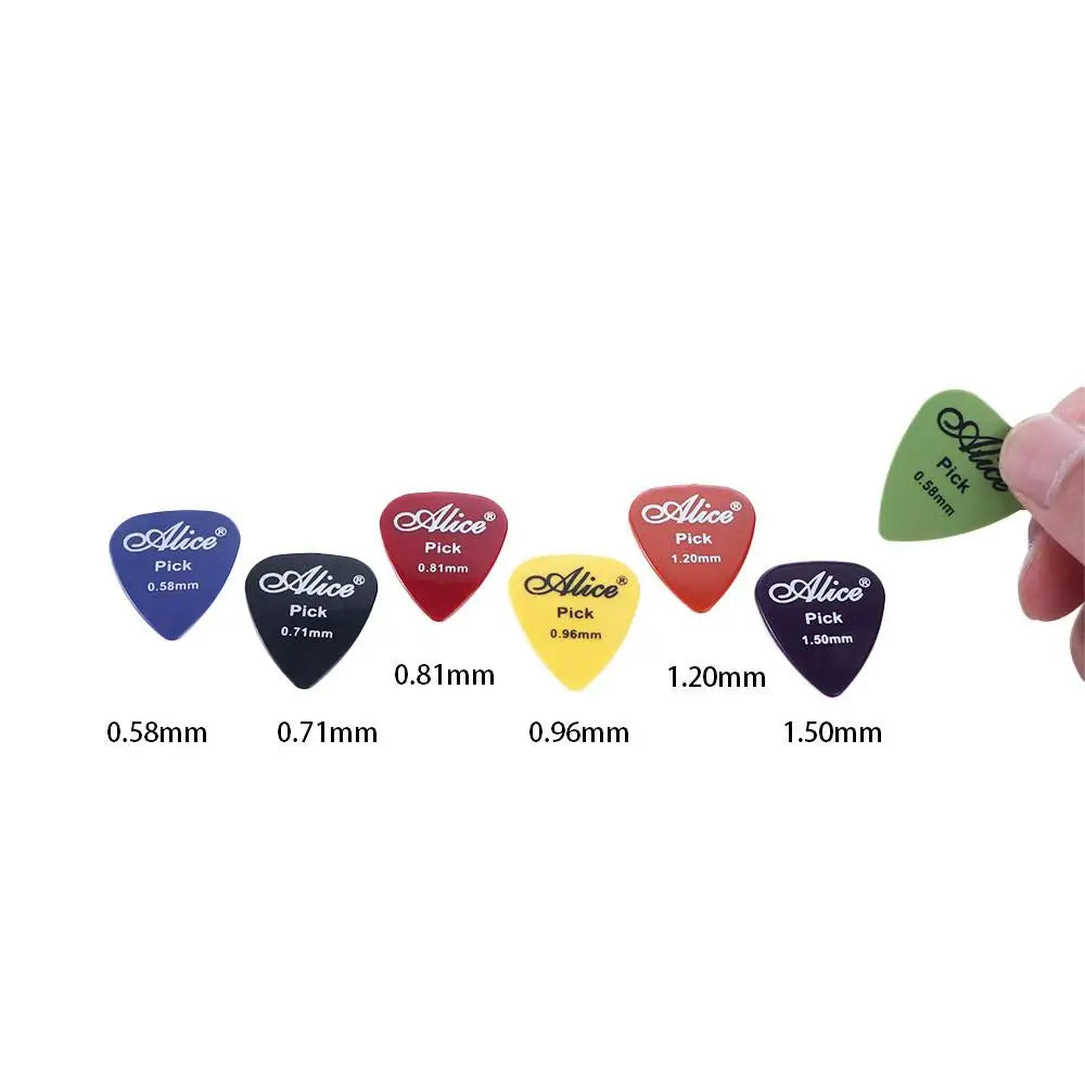 Light Weight 0.58 - 1.5 mm Bass Acoustic 1 Box Plectrum Mediator Guitar Accessories Guitar Picks