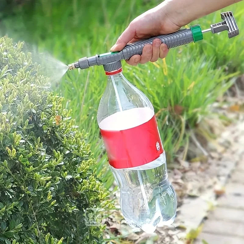 Handheld High-Pressure Air Pump Sprayer with Adjustable Nozzle - Mosquito and Insect Mister for Outdoor, Power-Free & Energy-Fre