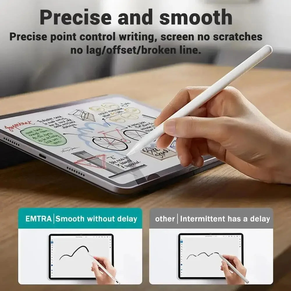 For Apple Pencil 2 Wireless Charging Palm Rejection Stylus Pen for iPad Air 4 5 Pro 11 12.9 Mini 6 Accessories for iPad Pencil
